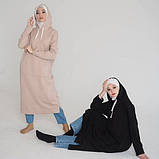 Сукня оверсайз тепле на флісі жіноча, фото 2