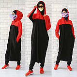 Закритий жіночий костюм із довгою тунікою і штанами, фото 2