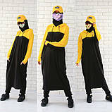 Закритий жіночий костюм із довгою тунікою і штанами, фото 4