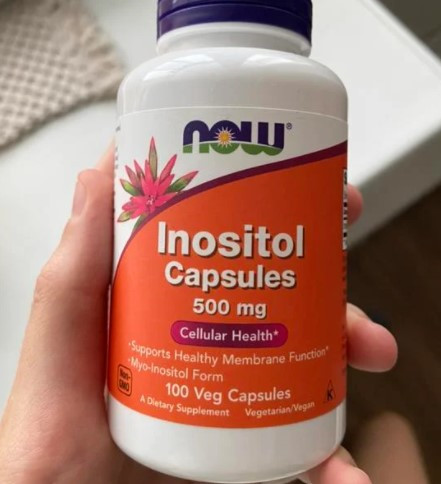 Інозитол NOW Foods Inositol 500 мг 100 капс вітамін Б-8