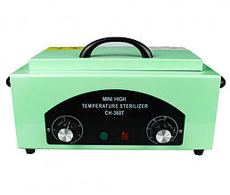 Сухожерна шафа CH-360 T на 1,8 л для стерилізації інструментів, 300 Вт. Зелений