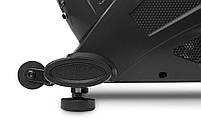 Горизонтальний велотренажер електромагнітний Hop-Sport HS-070L Helix сріблястий iConsole+, фото 8