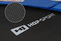 Батут Hop-Sport 8ft (244cm) з внутрішньою сіткою Синій, фото 7