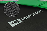 Батут Hop-Sport 8ft 244cm із внутрішньою сіткою Зелений, фото 7