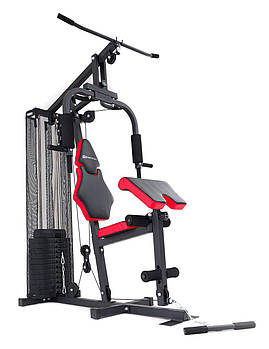 Силова станція Hop-Sport HS-1044K багатофункціональна для домашніх тренувань із верхньою й нижньою тягою