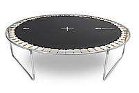 Батут Hop-Sport 10ft 305cm із зовнішньою сіткою 4 ноги Чорно-синій, фото 10