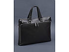 Ділова чоловіча шкіряна сумка-портфель для документів Tiding Bag, фото 7