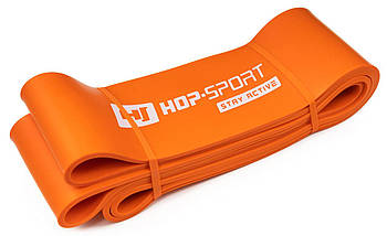 Гумка для фітнесу Hop-Sport 37-109 кг HS-L083RR жовтогаряча