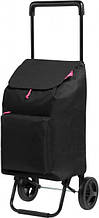 Сумка-тележка Gimi Argo черная на 45л