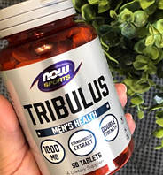Трибулус NOW Foods Tribulus 1000 мг 90 таблеток Тестостероновый бустер