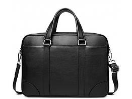 Сумка-портфель чоловіча шкіряна ділова Tiding Bag