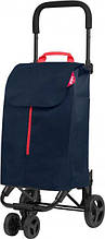 Сумка-тележка Gimi Twin синяя на 50л