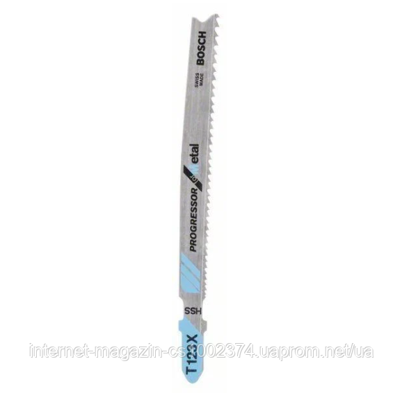 Лобзик пилка Bosch Т 123 Х, HSS (100 шт)