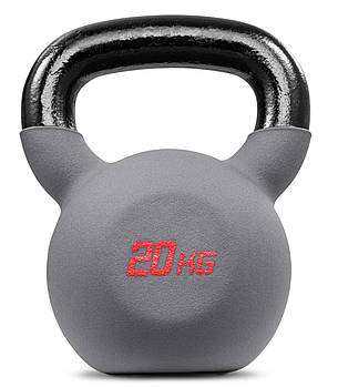 Гиря Hop-Sport 20 кг для силових тренувань універсальний снаряд для чоловіків і жінок