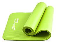 Мат для фітнесу та йоги Hop-Sport HS-N015GM 1,5 см салатовий, фото 4
