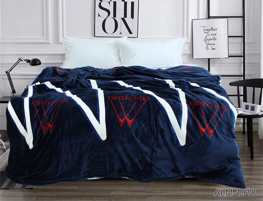 Плед покривало 200х220 велсофт Едем на ліжко, диван