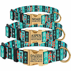 Нашийники для собак TRIBAL нейлоновий з металевою пряжкою