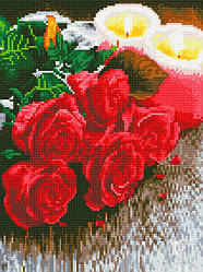Алмазная вышивка Rainbow Art Букет роз для неё (EJ1221) 30 х 40 см (На подрамнике)