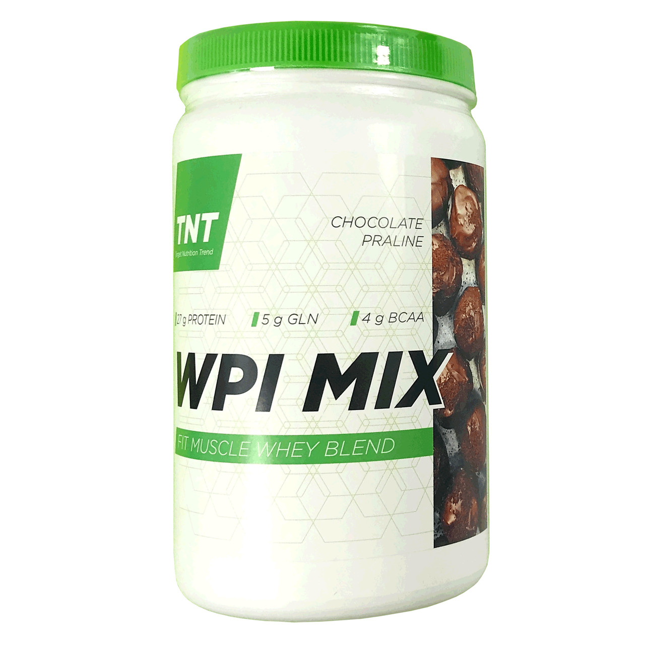 Ізолят сироваткового протеїну білка WPI MIX TNT Target Nutrition Trend 1 кг. (шоколадний), фото 1