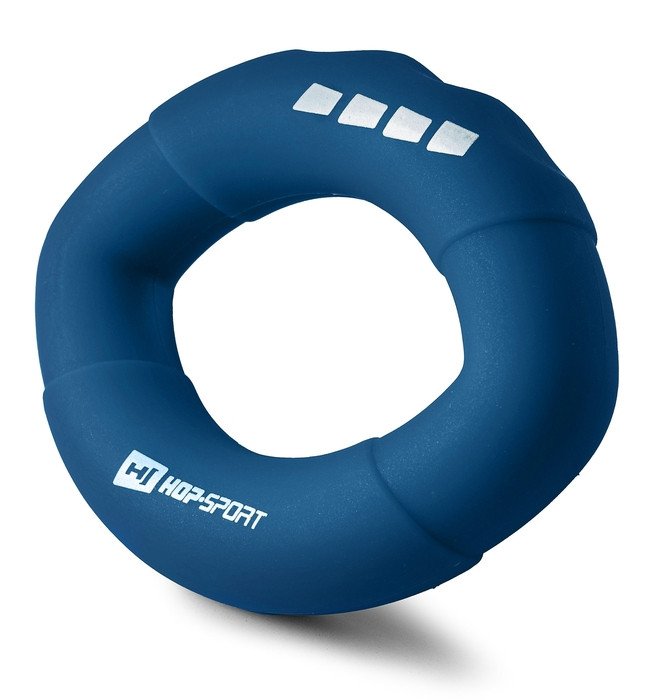 Еспандер силіконовий овальний 27,2 кг для тренування рук і реабілітації зап'ястя, фото 1