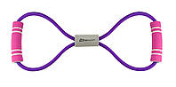 Еспандер гумовий з ручками Hop-Sport HS-L042YG фіолетовий, фото 2