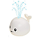 Іграшка для купання Кит з підсвічуванням та фонтаном / Дитяча іграшка для ванної, фото 5
