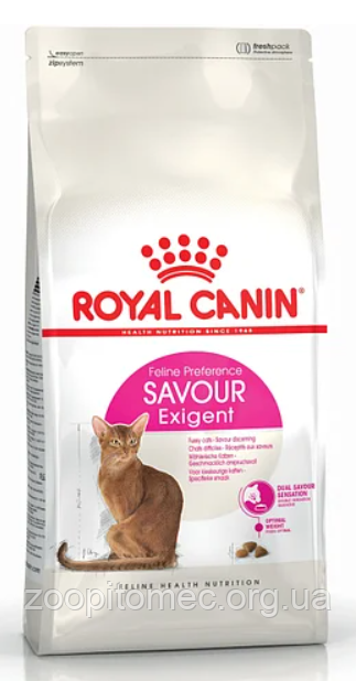 Корм Royal Canin (Роял Канін) EXIGENT SAVOUR на вагу для кішок вибагливих до смаку продукту 1 кг, фото 1