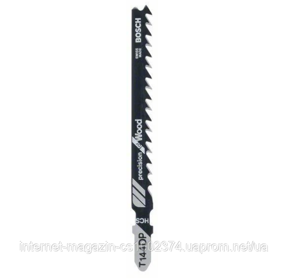 Лобзик пилка Bosch T 144 DP, HCS (100 шт)