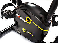 Велотренажер Besport BS-0801 Speed ​​магнітний чорно-жовтий, фото 2