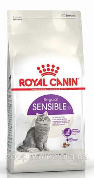 Royal Canin (Роял Канін) SENSIBLE корм для кішок з чутливим травленням, 4 кг