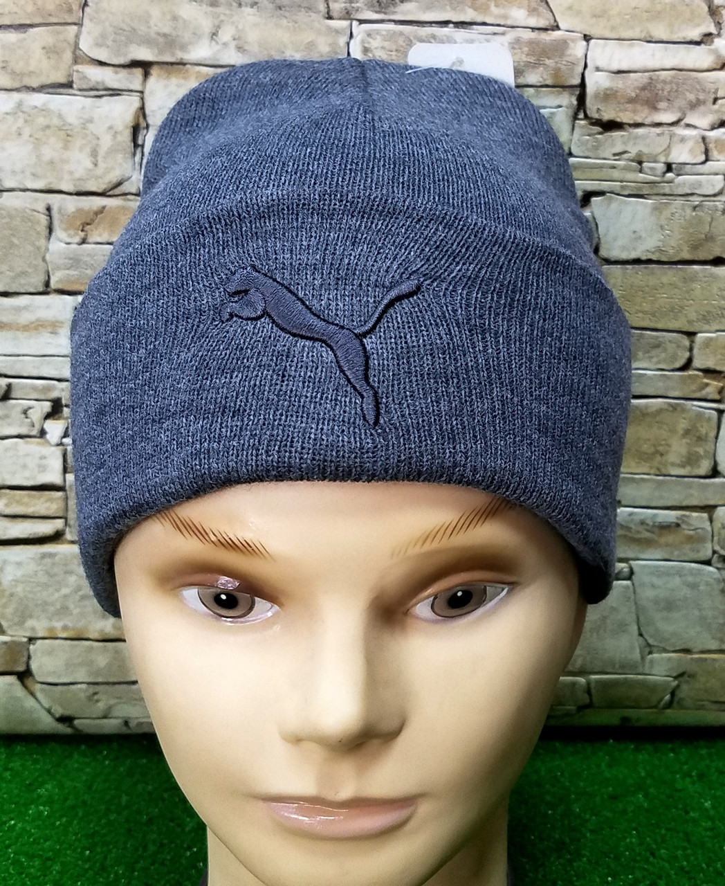 Шапка лопата стильна із закотом Puma Originals