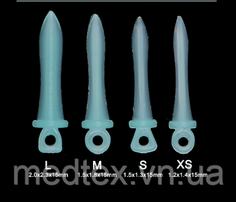 Стоматологічні матричні клини 80 шт., фото 1