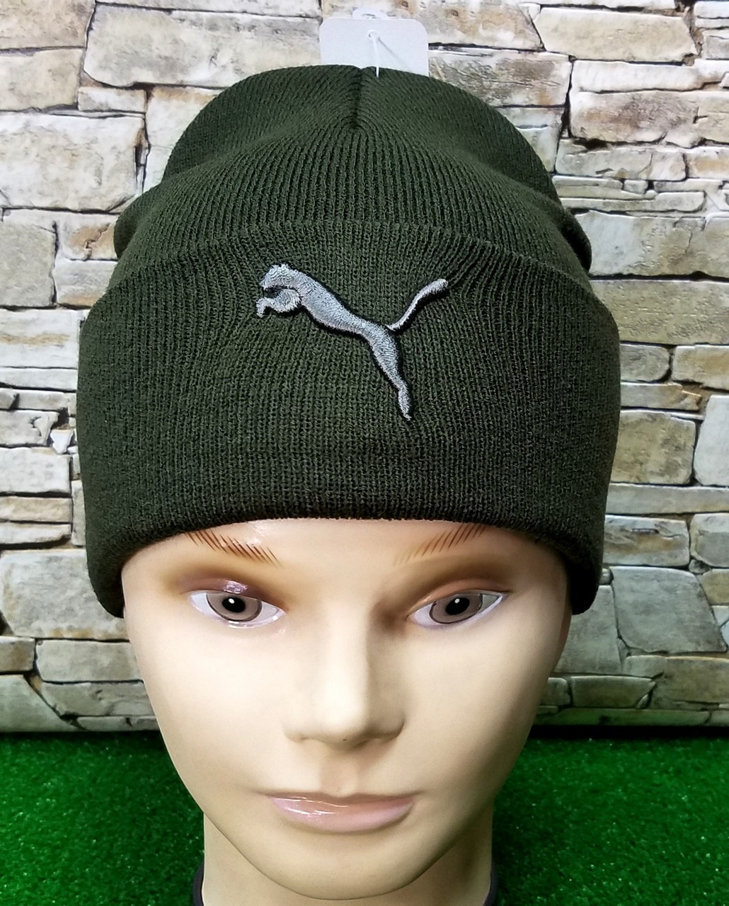 Шапка лопата стильна із закотом Puma Originals