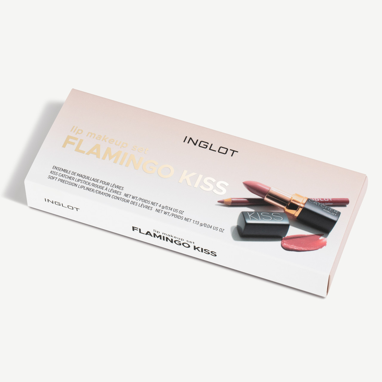 Набір Inglot Lip Makeup Set Flamingo Kiss