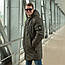 Куртку парку зимову чоловічу від виробника 48-56 хакі, фото 4