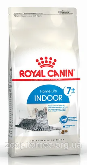 Royal Canin (Роял Канін) INDOOR 7+ для літніх кішок від 7 років, 1,5 кг