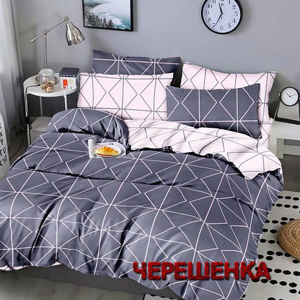 Тканина для постільної білизни Бязь "Gold" Lux GL1770 (A+B) - (50м+50м) геометричний принт, фото 1