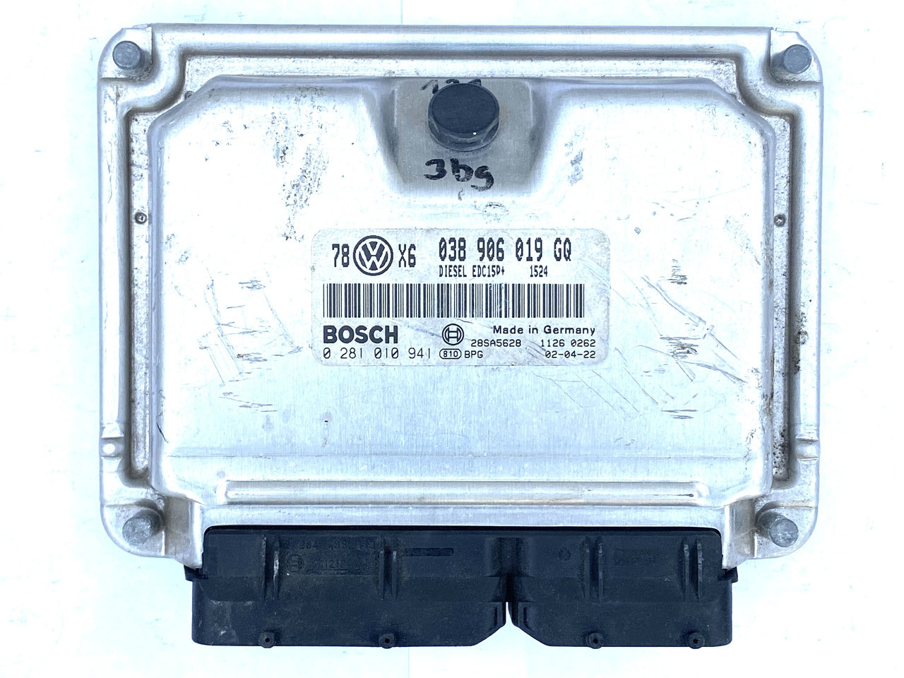 Електронний блок керування vw passat b5 1. 9 tdi 038906019gq / 038906019GQ diesel 0281010941 Bosch