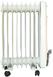 Масляний обігрівач з вентилятором Термія 0924В, фото 3
