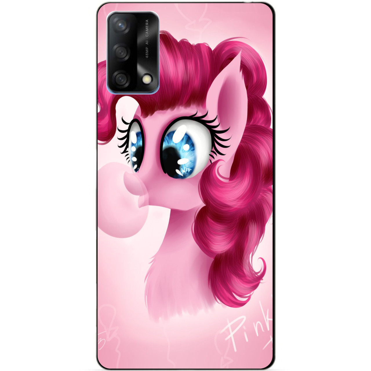 Силіконовий бампер чохол для Oppo A74 з малюнком Поні Пінкі Пай