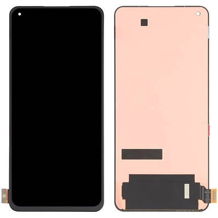 Дисплей для Xiaomi Mi 11 Lite + сенсор Black, оригінал (M2101K9AG), фото 1