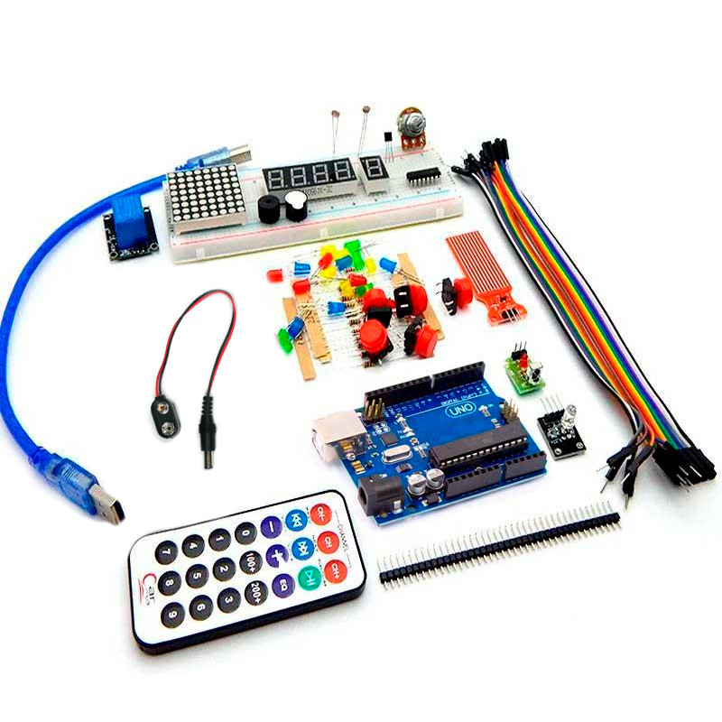 Базовый набор Ардуино для новичка 30 компонентов Arduino UNO R3 ...