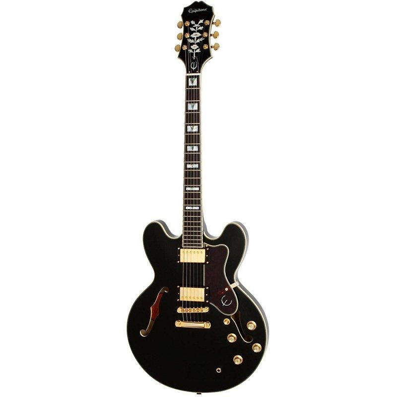Гітара напівакустична EPIPHONE SHERATON — II PRO EBONY