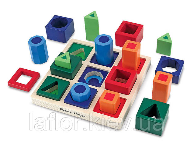 Дитячий дерев'яний сортер Форми ТМ Melissa&Doug, фото 1