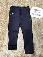 Котонові штани на флісі для хлопчиків Grace 98-128р.p., фото 1