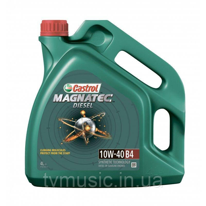 Олива моторна CASTROL Magnatec Diesel 10W-40 B4 4 л, фото 1