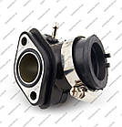 4T 152QMI 157QMJ GY-125 | 150  150 патрубок карбюратора + гумка та хомут фірма NJK