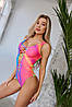Боді суцільний купальник Bona Fide SwimSuit Trinity "RainBow" S різнобарвний, фото 5