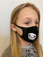 Детские многоразовые защитные маски Питта Mask Pitta с клапаном