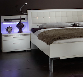 Комплект ліжко з тумбочками, дизайнерська, Дубай (германія)